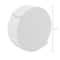 12 Pack: FloraCraft® CraftFōM Round Cake Form White, 4" x 12"